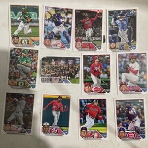Topps Baseball Trading Cards - Read description please